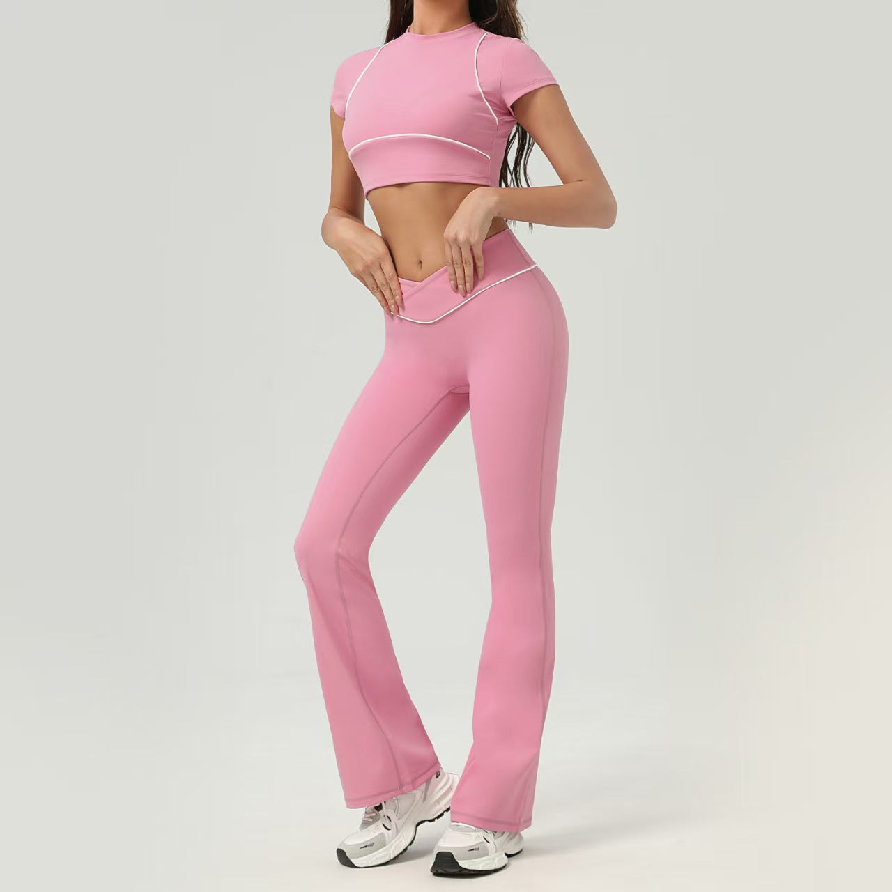 T588-985 Tennis sports suit, casual outdoor quick drying yoga