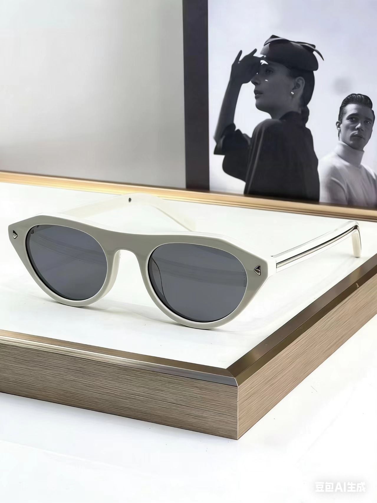 T588-1030 Light blocking sunglasses round