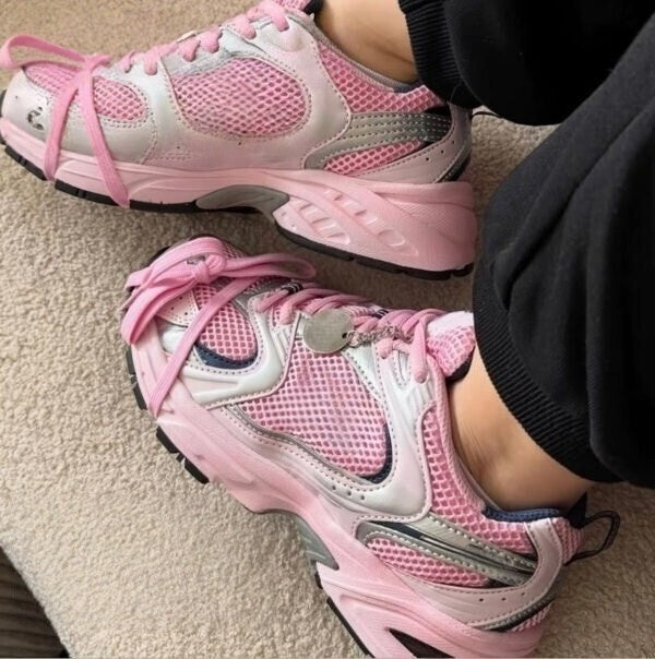 T588-802  Sports running breathable retro shoes