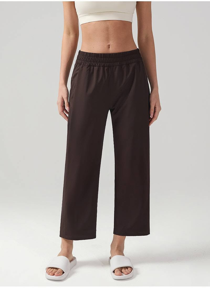 Wide leg loose casual pants E1259