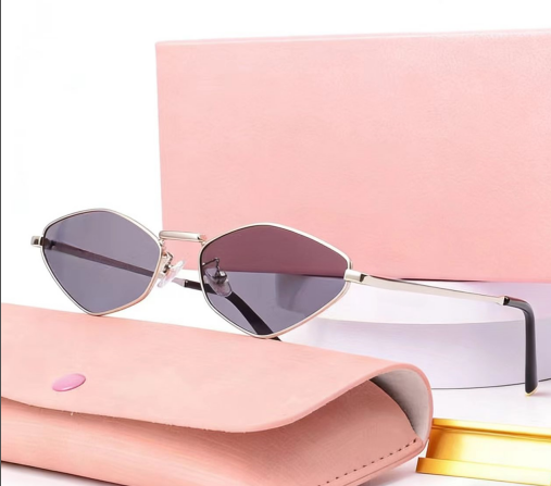 T588-1048    Polygonal women's sun shading personalized sunglasses