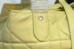 T588-1256 Lingge Tote Bucket Shoulder Bag